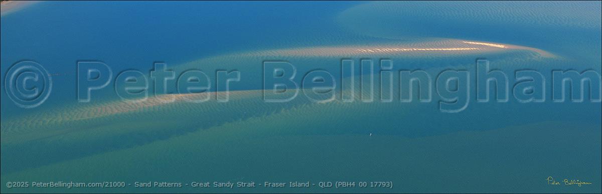 Peter Bellingham Photography Sand Patterns - Great Sandy Strait - Fraser Island - QLD (PBH4 00 17793)